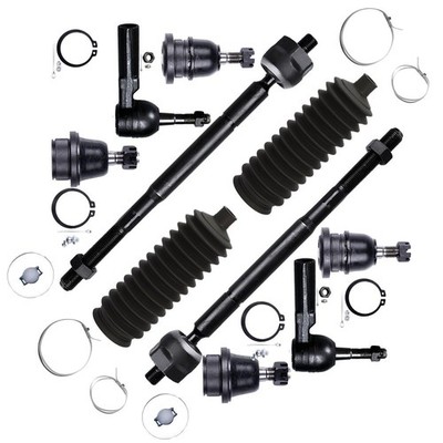 10P Front Lower Upper Ball Joint Tie Rod End For 2005-15 Toyota Tacoma 2WD 5-Lug
