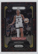 2024 Panini Prizm Monopoly WNBA Classic Icons Red Prizm Dana Evans #55 uk2