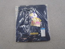 Vintage Montgomery Ward Polyester Disco Pants 70s Wide Leg Size 16 Blue NEW