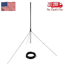 GP100 FM Transmitter Antenna Outdoor, 1/4 Wave Professional GP Antenna for ...