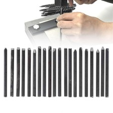 Metal Stamping Kit, Stamps, 0.2 in Shank Diameter Jewelry Anvil Default