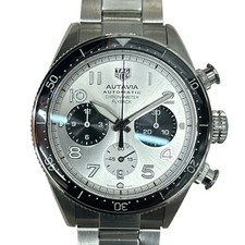 TAG HEUER Autavia 60th Anniversary Flyback Chronograph CBE511B.FC8279 Silver SS