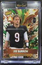 2026 Wild Card Splat Joe Burrow 1/1 Cincinnati Bengals Pre-owned Mint Condition