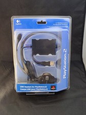 Logitech USB Headset PlayStation 2 PS2 Brand ...