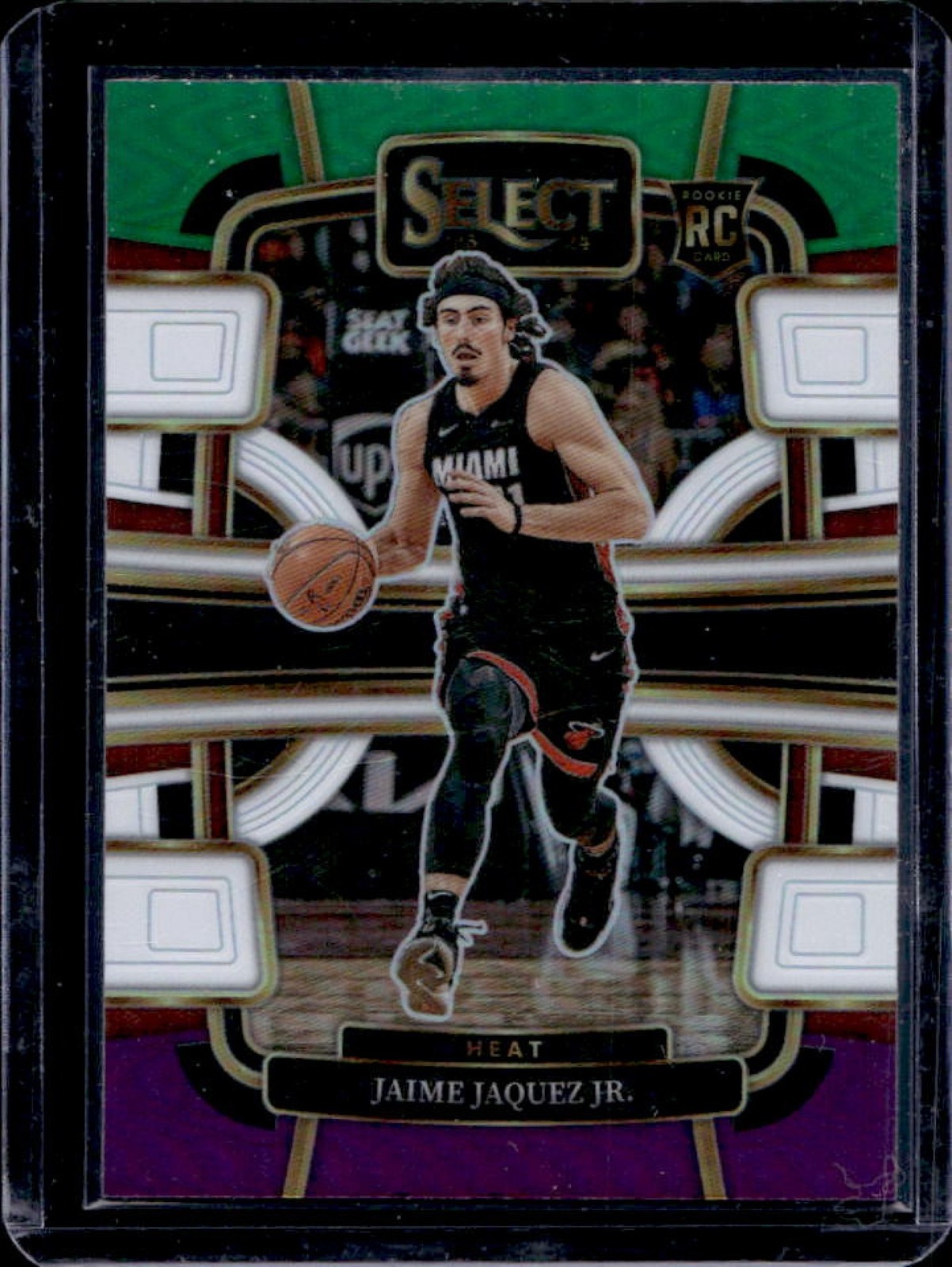 2023-24 Select Jaime Jaquez Jr. RC Green White Purple Prizm Concourse #100