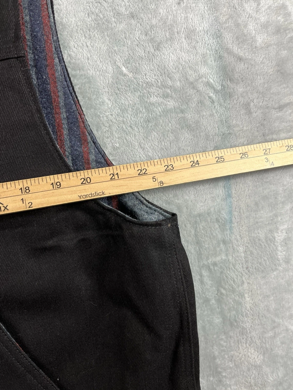 Wild Ass Vest Mens Medium Black Canvas Lined Baileys Full Zip Workwear  image 7