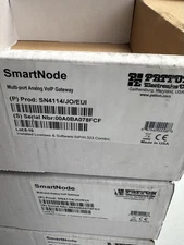 NEW PATTON 4114/JO/EUI SMARTNODE MULTI-PORT ANALOG VOIP MEDIA 4FXGATEWAY