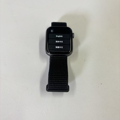 Apple Watch Series 4 44mm Nike Space Gray Aluminum Case MTXD22LL/A