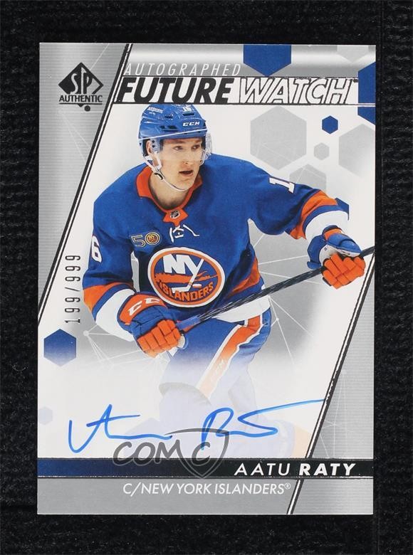 2022-23 SP Authentic Auto Future Watch 199/999 Aatu Raty #199 Auto 0d6j