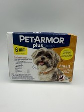 PetArmor Plus Flea and Tick Prevention for small Dogs, 5-22 lbs.
