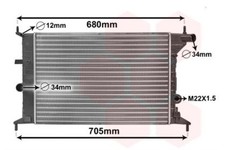Radiateur Opel VECTRA