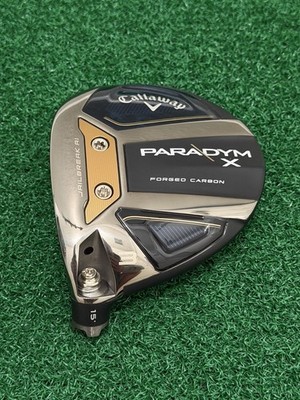 Callaway Paradym X 15 Degree 3 Fairway Wood LH HEAD ONLY W/ Head