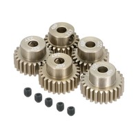 5 Stk Rc 48DP Motor Ritzel Getriebe 3.175Mm Schaft 21T/22T/23T/24T/25T