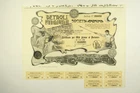 SOCIETA ANONIMA PETROLI D ITALIA ACTION DE 40 LIRES MILAN 1920 + COUPONS