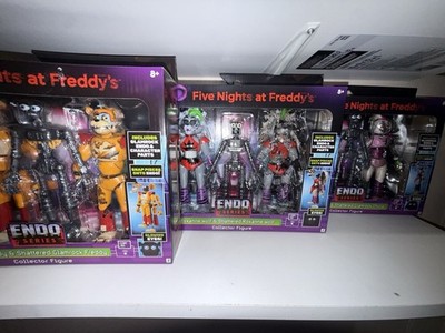 Jazwares Five Nights at Freddy's Glamrock Freddy ,Chica And Glam Rock Roxanne