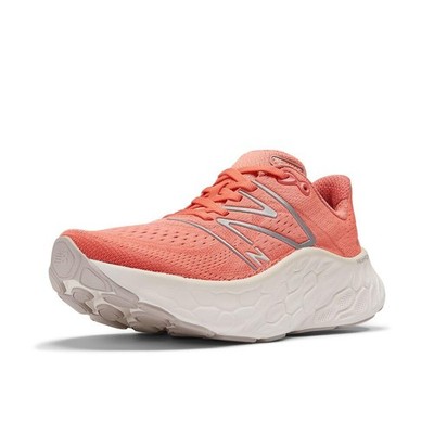 New Balance Women's Fresh Foam X More V4 Running Shoes Gulf Red Size 7 WIDE New