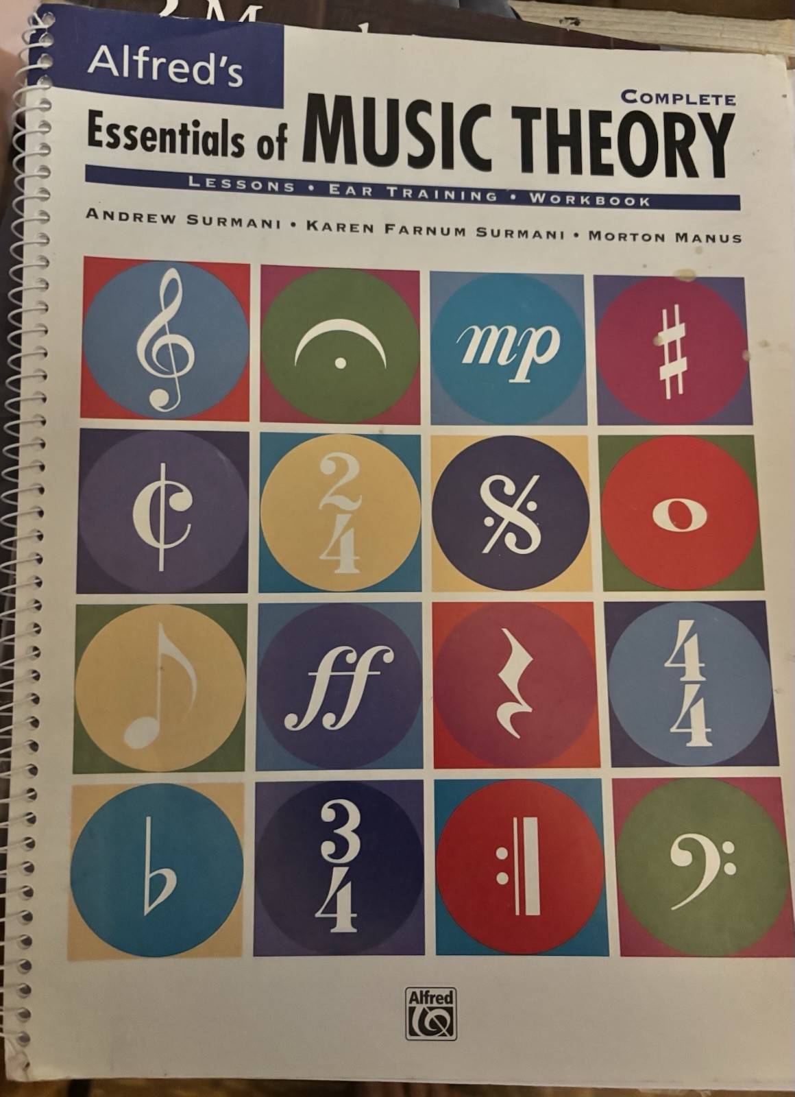 Alfred’s Complete Essentials of Music Theory – Spiral – Lessons & Ear Training