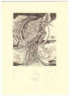 DANUTA PISAREK DASSARA: Neujahrsgraphik P. F. 1998