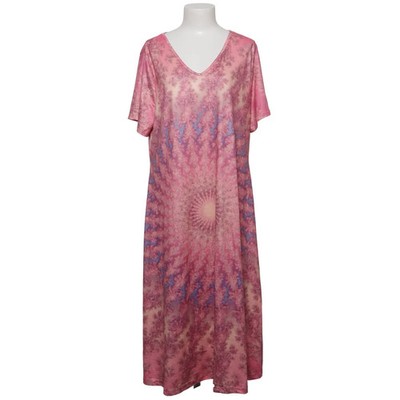 Maxikleid, Größe: 2XL, Pink/Mehrfarbig, Polyester, Sonstiges, Damen #TG7
