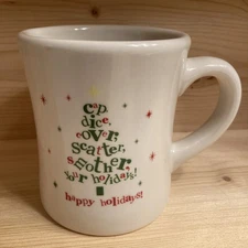 Waffle House The Big Mug Christmas Coffee Cup 2012 Tuxton Holiday Collectible 2