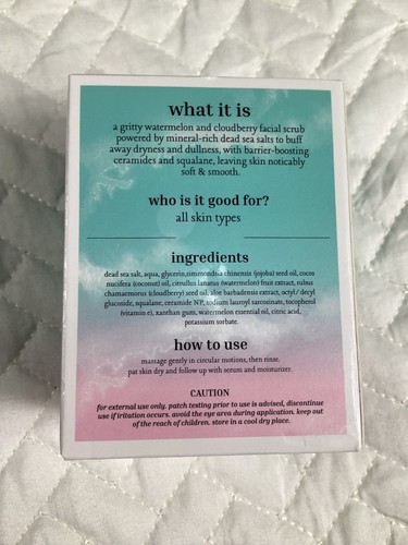 Dallas & James Wassermelone Traum Salzwasser Peeling mit Moltebeere 4,2 Oz Vegan - Bild 3 von 5