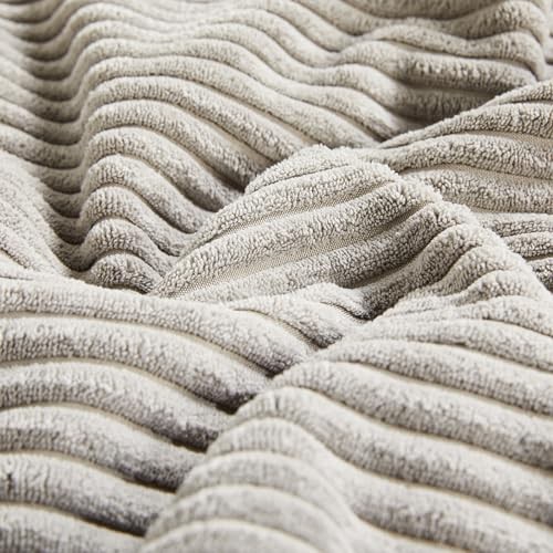 Fancy Homi 2 Packs Decorative Throw Pillow 20" x 20" (Pack of 2) Neutral Grey