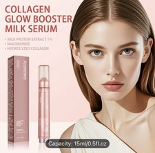 Collagen Glow Booster Milk Serum With Niacinamide, Milk Protein Extract 15ml