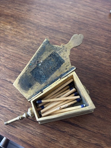 Antique Pyrogen, Antique Matches Box - Picture 7 of 7