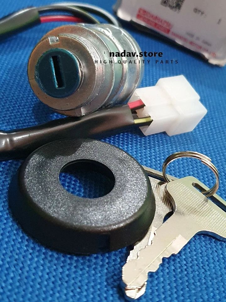 DAIHATSU HIJET ФУРГОН МИНИ ГРУЗОВИК S80 S81 S83 ЗАЖИГАНИЯ БОЧОНОК ПЕРЕКЛЮЧАТЕЛЬ КЛЮЧЕЙ В СБОРЕ - Изображение 3 из 4