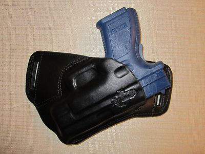 XD 40 SUB COMPACT FORMED LEATHER SOB, OWB BELT HOLSTER, RH, ULTRA SLIM DESIGN