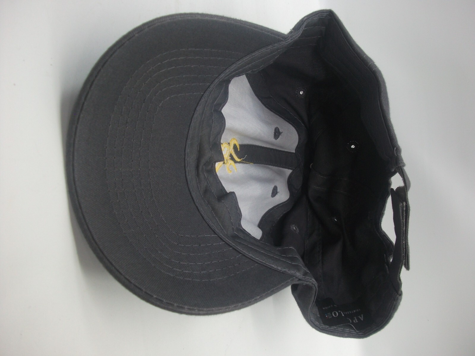 Browning Hat Gray Hook Loop Baseball Cap - image 7