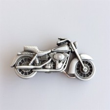 Vintage Heavy Motorcycle Biker Rider Belt Buckle