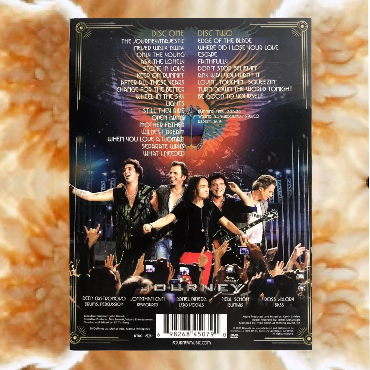 JOURNEY DVD LIVE IN MANILA TWO DISCS | eBay