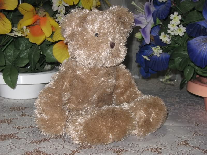 Boyds braun Bear with Rattle 16 Inch Baby Safe 3809052 2006 Boyds braun Bear with Rattle 16 Inch Baby Safe 3809052 2006