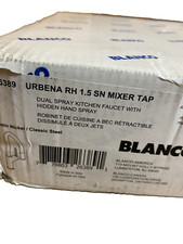 Blanco 526389 URBENA 8" Pull-Down Kitchen Faucet 1.5 GPM - Classic Steel