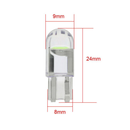 20x T10 LED COB Red Wedge Car Interior Dome Reading Map Bulbs Lamps W5W 194 168 - Picture 8 of 14