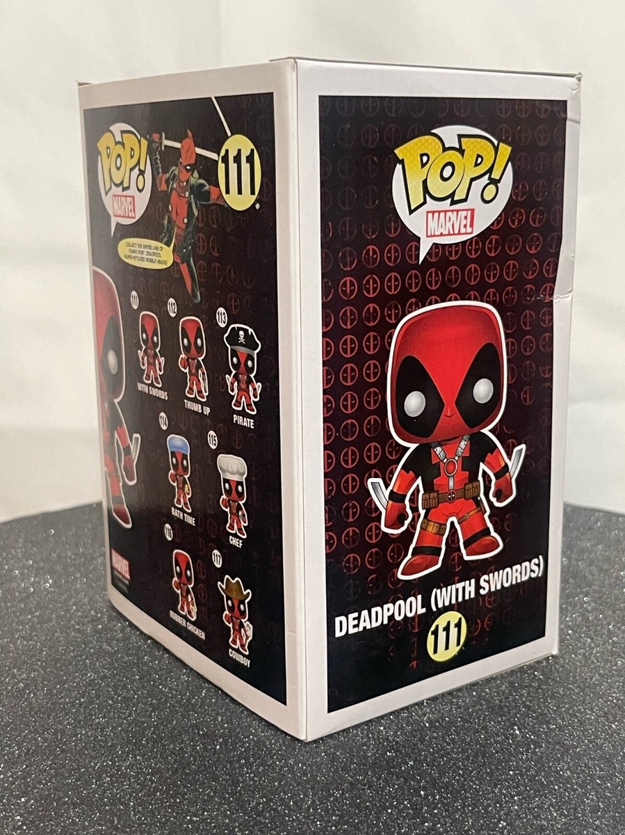 Funko Pop Marvel #111 DEADPOOL with Swords from Deadpool | eBay