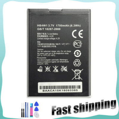 For Huawei Vitria H882L Replacement Battery HB4W1 HB4W1H 1700mAh