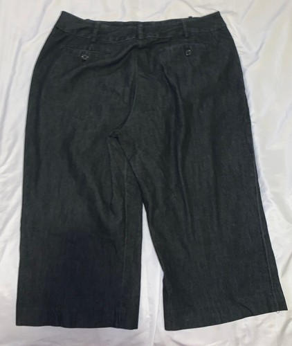 WOMENS LARRY LEVINE Capri SIZE 10 POCKETS - Picture 2 of 9