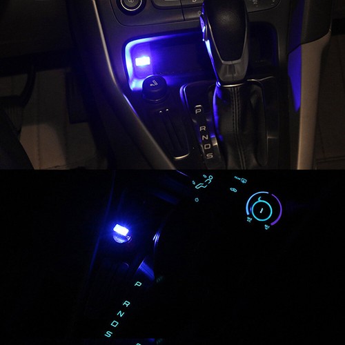 2x Mini LED USB Luz Neón Atmósfera Ambiental Luces Bombillas Lámpara Brillante Flexible - Imagen 7 de 19