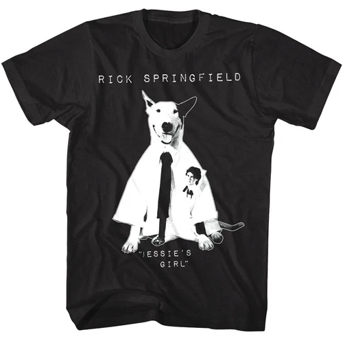 Rick Springfield Jessie's Girl Single Herren T-Shirt 80er Popmusik Sänger Konzert - Bild 1 von 3