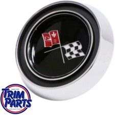 Us Made 1965 - 1966 Corvette Horn Button Standard No Tilt Tele Telescopic C2 New