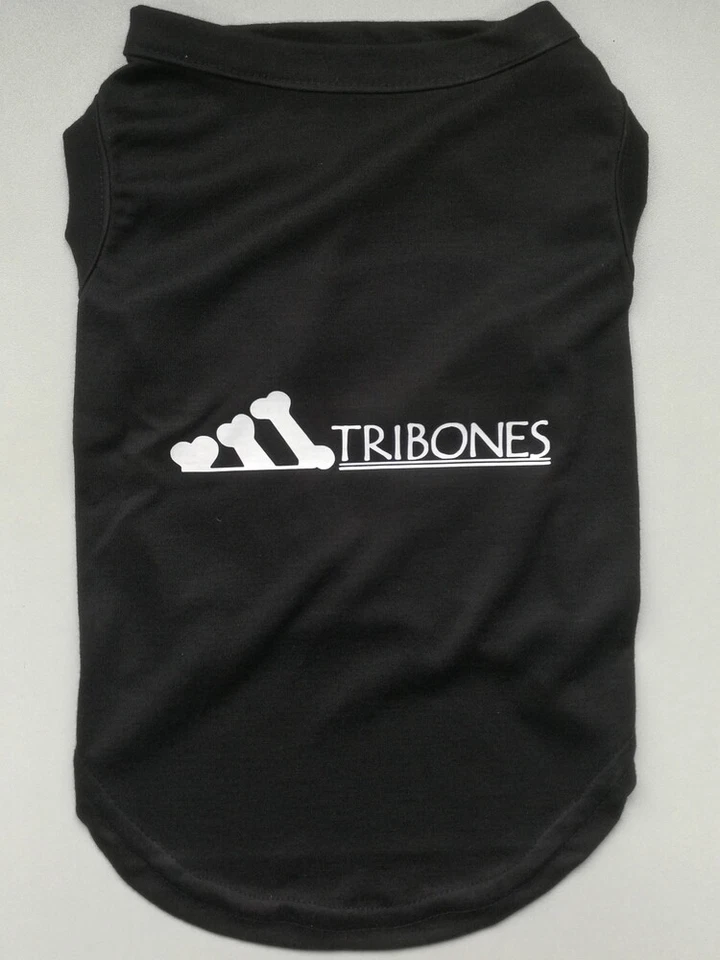 TRIBONES for Small Dogs Thin Clothes Apparel Spring & Autumn Shirt Vest Pullover - Image 3 of 4