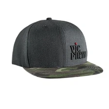 NEW Vic Firth 6-Panel Snapback Hat - GRAY/CAMO, #VAHC0022
