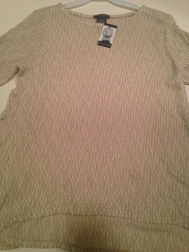 NWT! Chelsea & Theodore Tops Women's Size Small Large XL or XXL Blue Pink or Tan - Picture 12 of 24