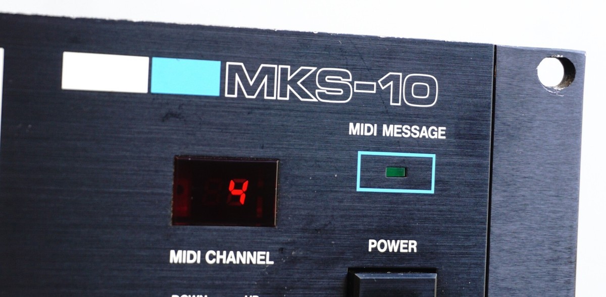 Roland Planet-P MKS-10 80's Vintage Rack Mount 2U Polyphonic Piano