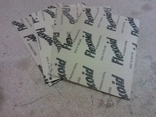 gasket paper / 4 A4 sheets 0.25,0.5,0.75, and 1mm thick Genuine Flexoid