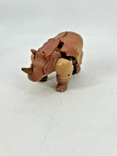 1997 Transformers Beast Wars Deluxe RHINOX - INCOMPLETE Missing Accessories