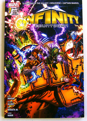 INFINITY COUNTDOWN - Paperback 1 - Die Steine der Macht - PANINI 2019