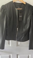 Barneys Leather Jacket Womens